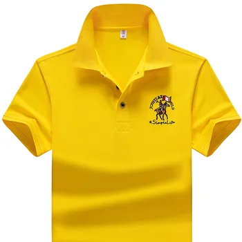 2020 Nové Polo Shirt Pánské Módní Výšivkou Pony Ležérní Polo Tričko Letní Krátký Rukáv Podnikání Polo Tričko Značky Vrcholy