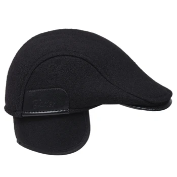 2020 nové zimní pánské a dámské klobouky kamelot silný teplý vlněný baret outdoor classic trucker klobouk ochrana sluchu zimní čepice