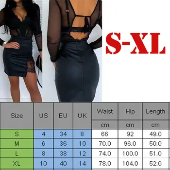 2020 Nový Office Lady Formální Krajky patchwork bodycon sukně Vysoké Pasu na zip PU kůže Černé Sexy letní módní tužka sukně