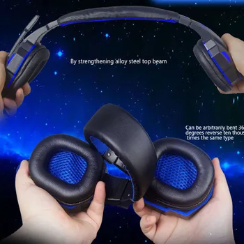 2020 Nový Profesionální Led Světlo Gamer Headset Pro Počítače, Herní Sluchátka Nastavitelný Bass Stereo PC Sluchátka S Mikrofonem