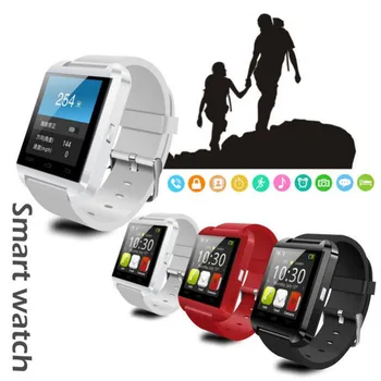 2020 Nový Stylový U8 Bluetooth Chytré Hodinky Pro iPhone IOS Android Hodinky Nosit Hodiny Nositelná Zařízení Smartwatch PK Snadno se Nosí