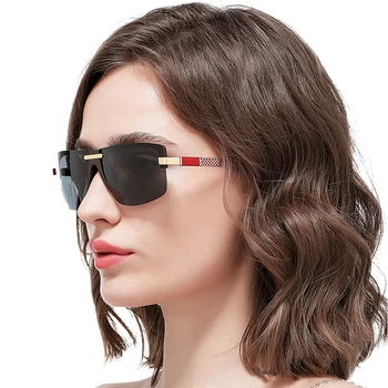 2020 Nových Vrtaných Jízdní Ženy Sluneční Brýle Značky Pánské Polarizované UV400 Zrcadlo Brýle Módní Odstíny Brýle Pro Muže oculos