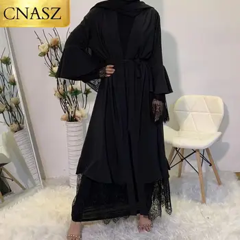 2020 Nově Příchozí Muslimské Dubaj Krajky Módní Abaya Pákistánu Karáčí Kimono, Egypt, Dubaj Islámské Obrázky