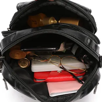 2020 podzim nové ženy taška multi-zip mini prát měkké kůže malé náměstí taška luxusní návrhář rameno messenger bag béžová