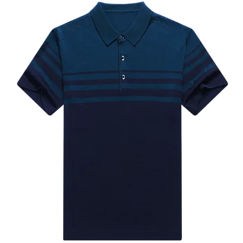 2020 Značky Krátký Rukáv Polo Tričko Muži Ležérní Letní Pruhované Pánské Oblečení Polos Pánská Košile Módní Slim Fit Poloshirt 303