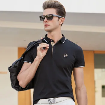 2020 Značky Polo Tričko Pánské Nové Letní Krátký Rukáv Plus Velikosti Oblečení Homme Designer Vysoce Kvalitní Camisa Luxusní Topy Výšivky