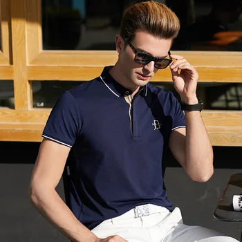2020 Značky Polo Tričko Pánské Nové Letní Krátký Rukáv Plus Velikosti Oblečení Homme Designer Vysoce Kvalitní Camisa Luxusní Topy Výšivky