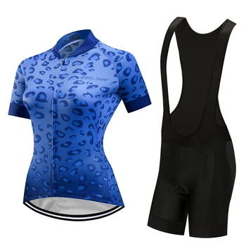 2021 Módní Cyklistické Oblečení Ženy Letní Cyklistický Dres Bib Short Set Maillot Ciclismo Cyklistické Oblečení, Sportovní Šaty, Ženy Oblek