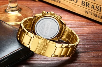 2021 Nový Muž Náramkové hodinky Módní Luxusní Značky CHENXI Muži Hodinky Pánské Podnikání Quartz Hodinky Muž Zlatý xfcs Erkek izle
