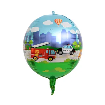 20ks 22 palcový auto světa 4D balonu Světa ve Fotbale téma party dekorace dodávky narozeninové party balónky