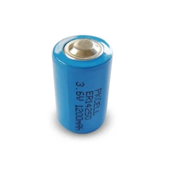 20ks PKCELL 1/2AA Baterie ER14250 3,6 V 14250 1200mAh LiSOCl2 Non-dobíjecí Baterie Baterie Pro GPS