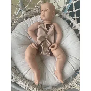 22 Cm Reborn Baby Doll Kit Diy Silikonové Části Těla Simulace Panenka