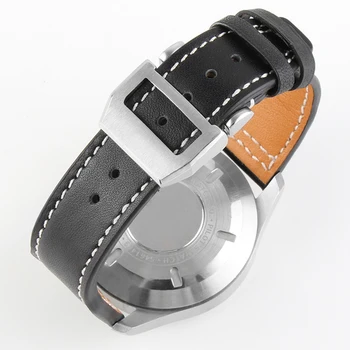 22mm Pravé Telecí Kůže WatchBand pro IWC Pilotních Hodinek na Zápěstí Oceli Popruh Watchband Náramek Muže Módní Zápěstí s Nástroji