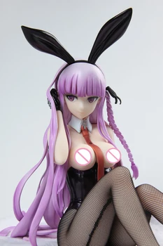 23cm B-style DANGANRONPA Kirigiri Kyouko měkké tělo Bunny holky Uvolnění Sexy dívky Akční Obrázek japonské Anime PVC pro dospělé Akce