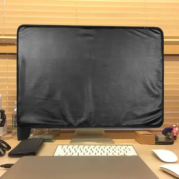 27 cm Černá Polyester Monitoru Počítače Prachu Kryt ochrana bez Vnitřní Měkká Podšívka pro iMac LCD Displej