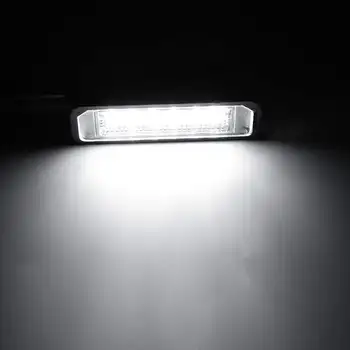 2ks 12V 5W LED Bílé Světlo Číslo spz Pro VW GOLF 4 6 Polo 9N Pro Passat Auto spz Vnější Př
