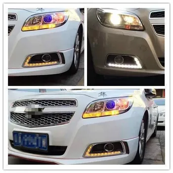 2KS Pro Chevrolet Chevy Malibu 2012-Jízdy DRL s turn signální světla pro Denní svícení mlhové svítilny pro Relé denního Světla car styling