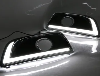 2KS Pro Chevrolet Chevy Malibu 2012-Jízdy DRL s turn signální světla pro Denní svícení mlhové svítilny pro Relé denního Světla car styling