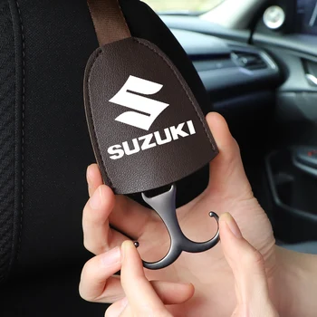 2ks PU Kožené Auto Sedadel Zadní Háky Univerzální Interiérové Doplňky Pro Suzuki Samurai Jimny Vitara Swift SX4