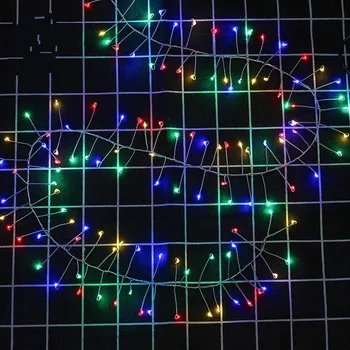 2M 5M Vodotěsný Žabka LED Měděného Drátu String Světla Dovolenou Venkovní Víla Světla Pro Vánoční Svatební Party Dekor