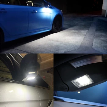 2x LED Pod Boční Zrcátko Louže Světelný Modul Pro Ford C-Max, 2 Ford Focus 3 Kuga Uniknout 2 Mondeo 4 S-Max WA6 Zpětné Zrcátko Lampa