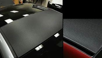 30cmx200cm 3D Carbon Fiber Vinylové Fólie Auto Samolepka Vodotěsné Car Styling Zábal Auto Vozidlo Detaily příslušenství Motocykl