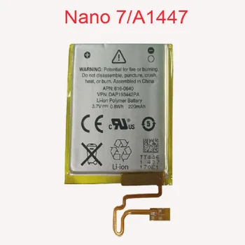 330mAh 3.7 V Li-ion Náhradní Baterie 330mAh pro iPod Nano 7 7 Gen s Bezplatné Nástroje