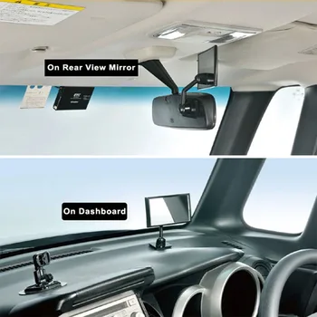 360 Nastavitelná Dětská Auto Zadní Pohled In-Sight Zrcadlo Palubní Desce Auta Střešní Držák Pro Dětské Autosedačky, Děti, Cestování, Samolepící