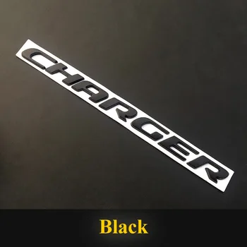 3D Kovové Auto Samolepka Nabíječka dopis Znak Obtisk Odznak Car styling pro Dodge Charger SRT8 Dart SRT4 Durango auto Příslušenství