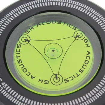 3In1 Kovový Záznam Svorku Lp Disk Stabilizer Gramofon Na Vinyl Záznam Gramofon Vibrací Vyvážený(Černá)