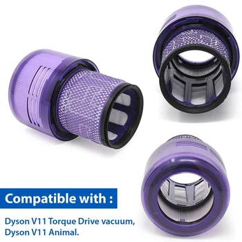 3Pack Vakuový Filtr Kompatibilní pro Dyson Akumulátorový Vysavač, V11, Dyson V11 a Dyson V11 Zvířat