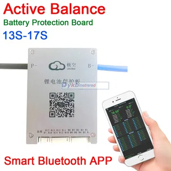 3S-17 60A Aktivní Zůstatek Baterie Rady pro Ochranu BMS Rovnováhu 4S 7S 8S 10S 13S 14S 16S Smart Bluetooth APLIKACE Lifepo4 li-ion LTO