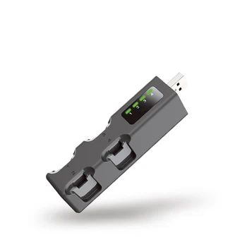 4 v 1 Mini USB Nabíjecí Dock Základnu Pro Nintend Spínač JoyCon Herní Ovladač LED Displej Nabíječka pro NS Joycon Herní Konzole