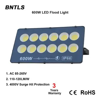 400W 500W 600W LED Reflektor, Bezpečnostní Světla, IP65 Vodotěsný Venkovní Povodňových Světla, Světlo Bílé