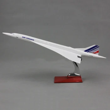 47CM Odlitek 1/124 Měřítku Letadlo Concorde Air France Britská Letecká společnost Air Force One Model Letadlo Hračka Pryskyřice Draku Letadla Dárek
