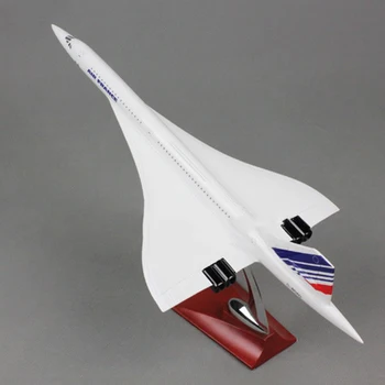 47CM Odlitek 1/124 Měřítku Letadlo Concorde Air France Britská Letecká společnost Air Force One Model Letadlo Hračka Pryskyřice Draku Letadla Dárek