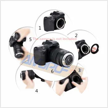 49mm do 77 mm Makro Reverzní Adaptér Kroužek Pro Nikon D7500 D7100 D7000 D5600 D5200 D500 D90 D810A,D7200, D5500,D750,D810,D5300,D330