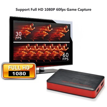 4K Video Capture Card USB3.0 HDMI Video Grabber Záznam Box pro PS4 Hra DVD Videokamera Nahrávání Živé Streamování 1080P 60Hz