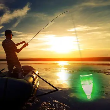 4ks 17 cm Světelný Rybářské Světlo Podvodní světlo Loď rybářská návnada pro Přilákání světlo pro noční rybářské potřeby nástrojů
