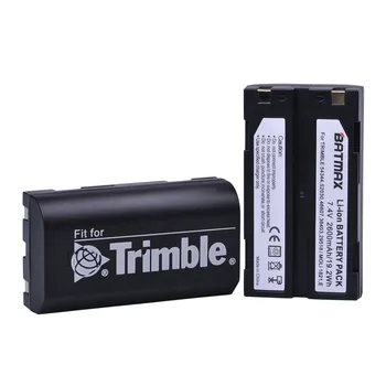 4ks 2600mAh 54344 Baterie Akku + Rychlý LCD Duální Nabíječka pro Trimble 5700,5800,R6,R7,R8,TSC1 GPS PŘIJÍMAČ Baterie