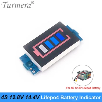 4S 12.8 V, 14,4 V 32650 32700 Lifepo4 Battery Pack Kapacita Indikátor Modul Displeje Elektrická Vozidla Baterie Tester Turmera
