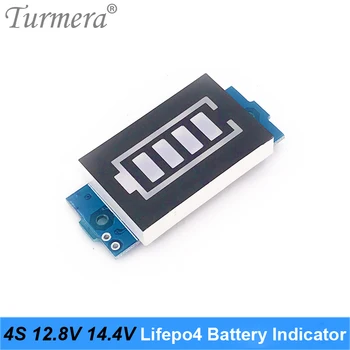 4S 12.8 V, 14,4 V 32650 32700 Lifepo4 Battery Pack Kapacita Indikátor Modul Displeje Elektrická Vozidla Baterie Tester Turmera
