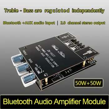 5.0 Bluetooth DC9-24V Dual Channel Digitální Audio TPA3116D2 50W x 2 Treble Bass Zesilovač Deska