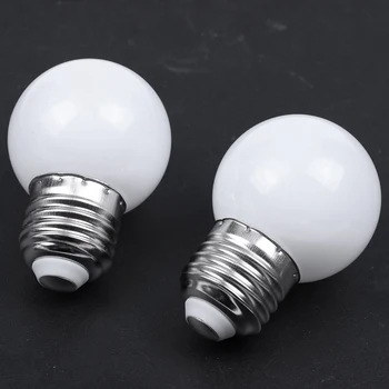 5 ks E27 0,5 W AC220V Bílá Žárovka Žárovka Dekorace Lampa