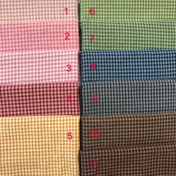 50*170 cm DIY Japonsko Malý Hadřík Skupiny Příze barvené tkaniny pro Šití, Ruční práce Patchwork Quilting , Stripe Dot Náhodné Mřížky