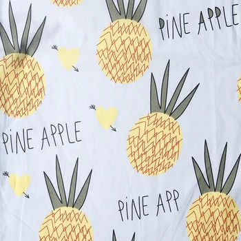 50cm Módní Ručně vyráběné DIY Bavlněná Tkanina Multi-Barevný Ananas Tištěné Oděvní Materiál