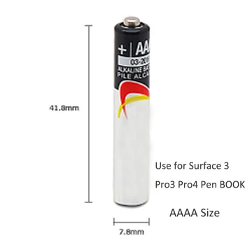 50KS 1,5 V AAA primární baterie alkalické suché články pro Bluetooth headset laserový kondenzátor pero ukazatel Surface 3 Pro3 Pro4 KNIHA