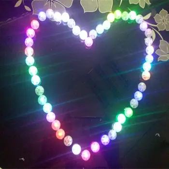 50ks Barevné Ballon Světlo Žárovky LED Balón Záře Světla pro Party, Narozeniny, Svatební, Nevěsta Zahrady Rekreační dům Dekorace