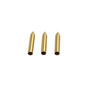 50ks Lukostřelba Šipky Pro OD 4,5 mm ID 4mm Broadhead Zlatý Šíp Venkovní Lov, Střelba Příslušenství