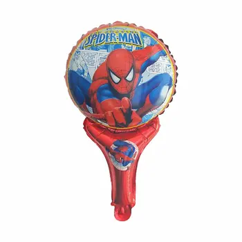 50ks Spiderman Zásoby Strany Spiderman Karikatura Ruce Držet Balónky Fandit, Držet Party Dekorace Děti, Narozeniny, Strana, Děti, Hračky